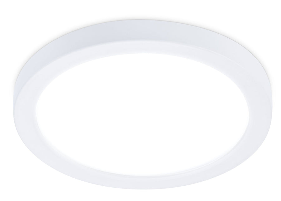Signify Lightolier 11 Inch Round Surface Mount LED Dual Select Downlight, SD11R15ESCT1W