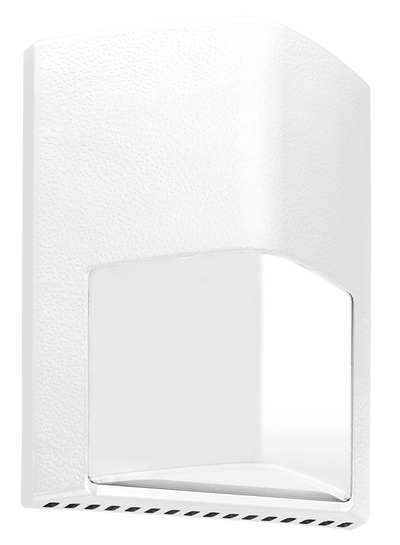 RAB Lighting 12 Watt LED Wall Pack, 5000K, 1,284 Lumens, 120-277V, White, ENTRA12W