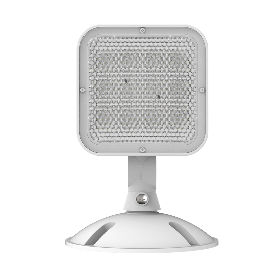 RAB Lighting Emergency Remote Heads, 1-Head Outdoor, White, EREMOTEOUT-1W
