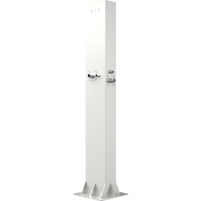RAB Lighting EV Charger Pedestal, Single- or Double-Sided, Galvanized Iron, EVP