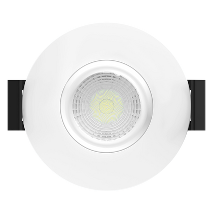 RAB Lighting 2" 6 Watt Gimbal LED Downlight, 20º Beam Angle, CCT Selectable, 120V, G2NB