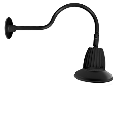 RAB Lighting 26W LED Gooseneck Barn Light, 4000K, GN1LED26NST11B