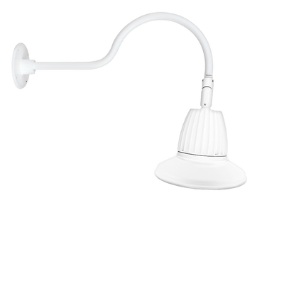 RAB Lighting 26W LED Gooseneck Barn Light, 4000K, GN1LED26NST11W