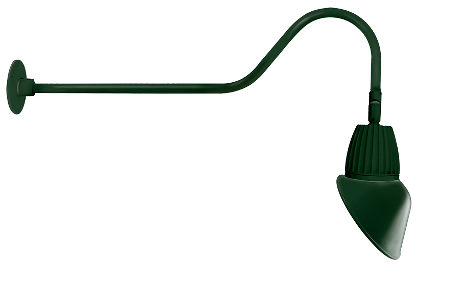 RAB Lighting 26W LED Gooseneck Barn Light, 4000K, GN2LED26NAC11G