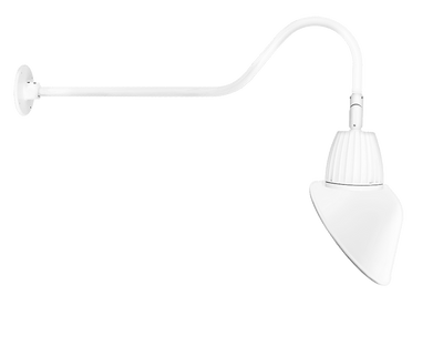 RAB Lighting 13W LED Gooseneck Barn Light, 4000K, GN2LED13NAC11W