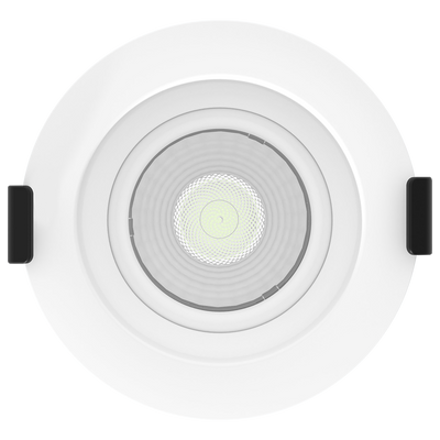 RAB Lighting 3" 9 Watt Regressed Gimbal LED Downlight, CCT Selectable, 120V, GR3