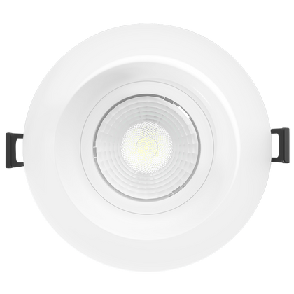 RAB Lighting 4" 15 Watt Regressed Gimbal LED Downlight, CCT Selectable, 120V, GR4