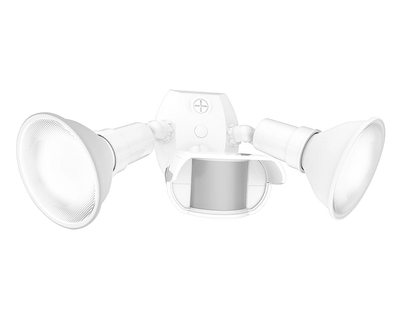 RAB Lighting GOTCHA Sensor + PAR LED Lamp Kit, CCT Selectable, 38W, 3,600 Lumens, 120-277V, White, GT500RW/L