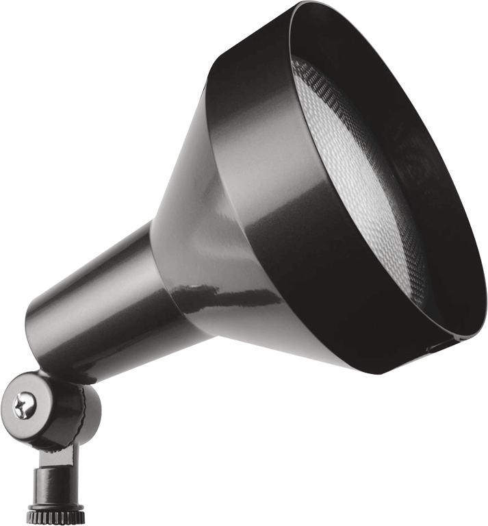 RAB Lighting 150 Watt Max Bell Flood Light, PAR38, 120V, Bronze, H101A