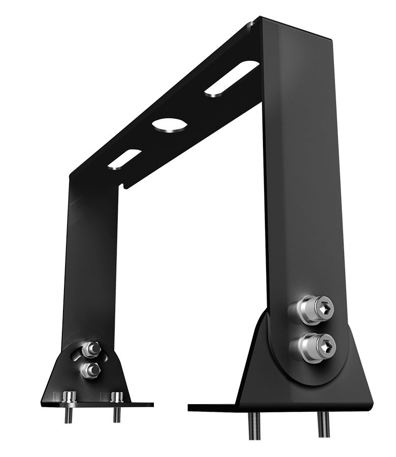 RAB Lighting H17 Yoke Surface Mount Kit, Black, H17B-SM KIT