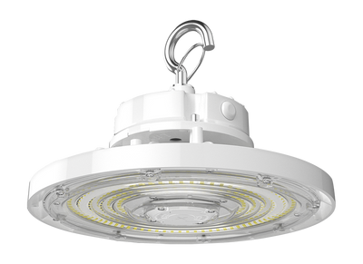 RAB Lighting H17 UFO LED High Bay, 60 | 80 | 100W, CCT Selectable, 9,205 thru 14,959 Lumens, 120-277V, White, H17S