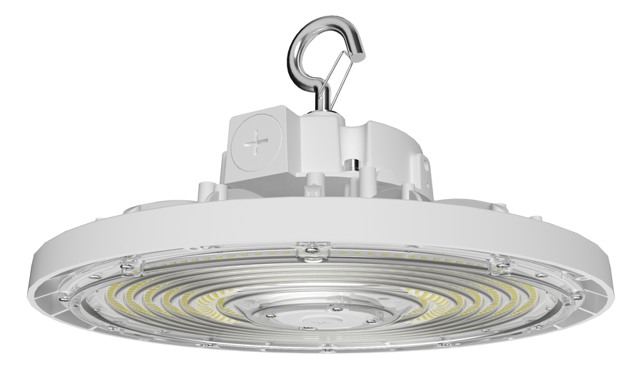 RAB Lighting H17XXL High Bay, 500/400/300W, CCT Selectable, 480V, 6' Cord, White, H17XXL/480/6CPT4