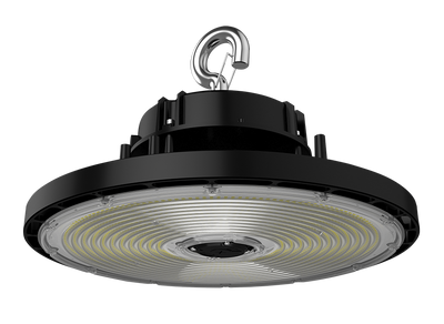 RAB Lighting H17 UFO LED High Bay, 300 | 400 | 500W, CCT Selectable, 49,020 thru 79,203 Lumens, 120-277V, Black, H17XXLB