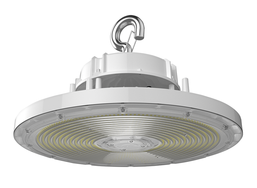 RAB Lighting H17 UFO LED High Bay, 300 | 400 | 500W, CCT Selectable, 49,020 thru 79,203 Lumens, 120-277V, White, H17XXL