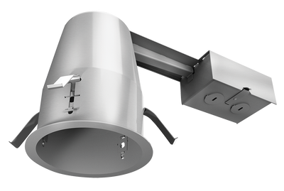 RAB Lighting 4" Remodeler Recessed Housing, IC Rated, RDCANIC4R
