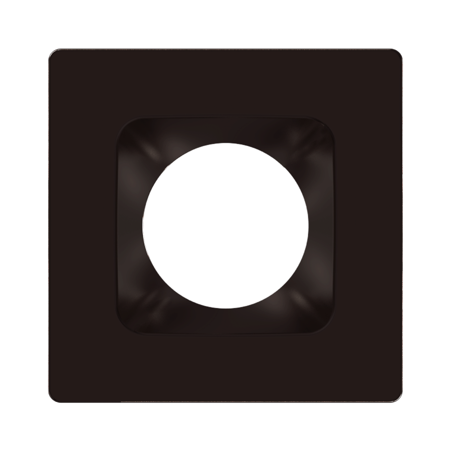 RAB Lighting 4" Square Bronze / Smooth Reflector Trim for HA4 LED Downlights, HAT4SA