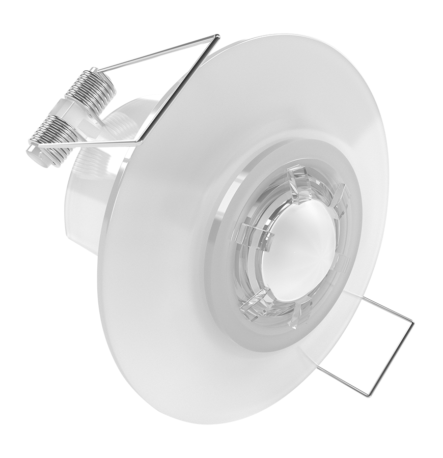 RAB Lighting LightCloud LC Luminaire PIR Sensor, IP66, Standard Height, Ceiling Mount, White, LCLCSENSE/SH