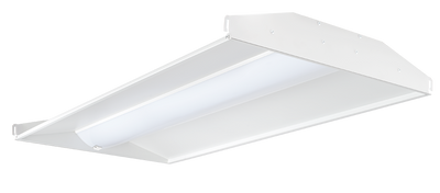 RAB Lighting 2x4 SWISH LED Troffer, CCT Selectable, Dimmable, Battery Backup, 3,484 thru 5,806 Lumens, 120-277V, SWISHFA2X4/D10/E2