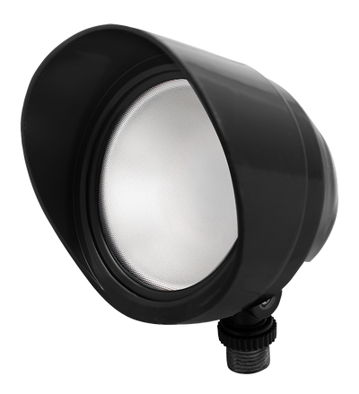 RAB Lighting BULLET LED Flood Light, 12W, 4000K, 120V, Black, BULLET12NB