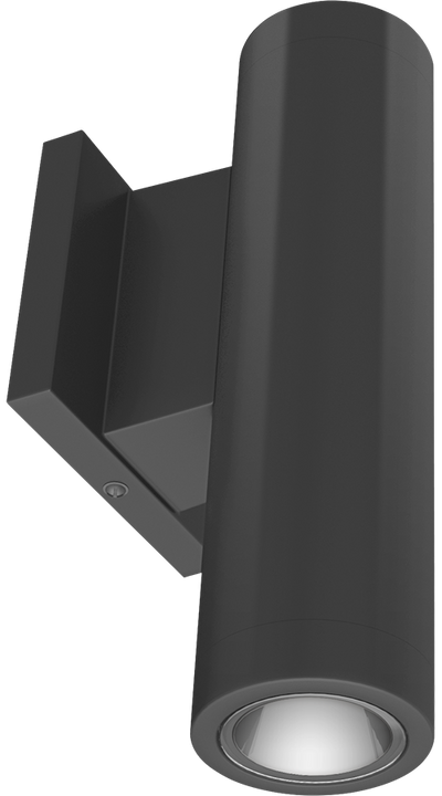 RAB Lighting CDLED 2 In. Wall Cylinder, 10W, CRI90, 2700K, Bronze, CDLED2WD-10W-30D927-Z