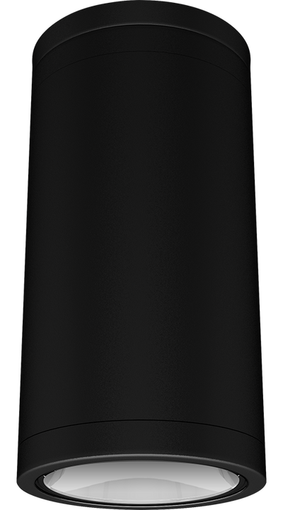 RAB Lighting CDLED 20W, 4 In. Surface Mount, CRI90, 5000K, Matte Black, CDLED4S-20W-80D950-K