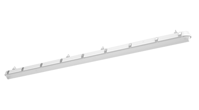 RAB Lighting 8' SHARK FA LED Linear Vapor Tight, MVS Sensor, CCT Selectable, 8,585 thru 14,201 Lumens, 120-277V, SHARK8/MVS