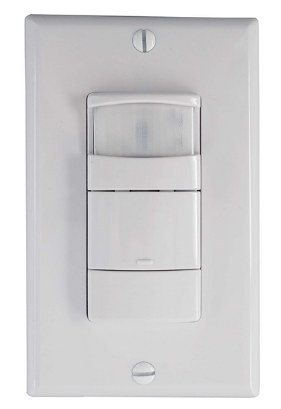 RAB Lighting Smart Switch Occupancy Sensor, 180º Detection, 120V, White, LOS1000W-120