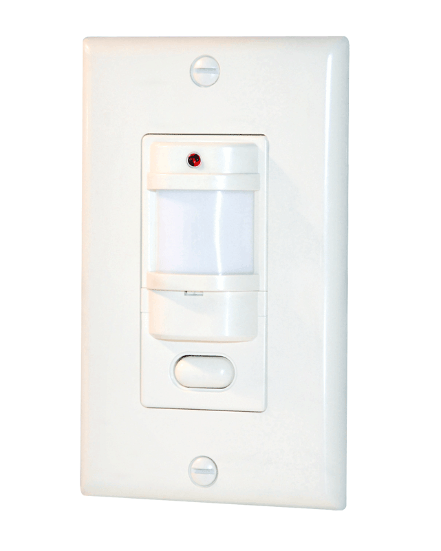 RAB Lighting Smart Switch Occupancy Sensor, 180º Detection, 277V, White, LOS800W-277