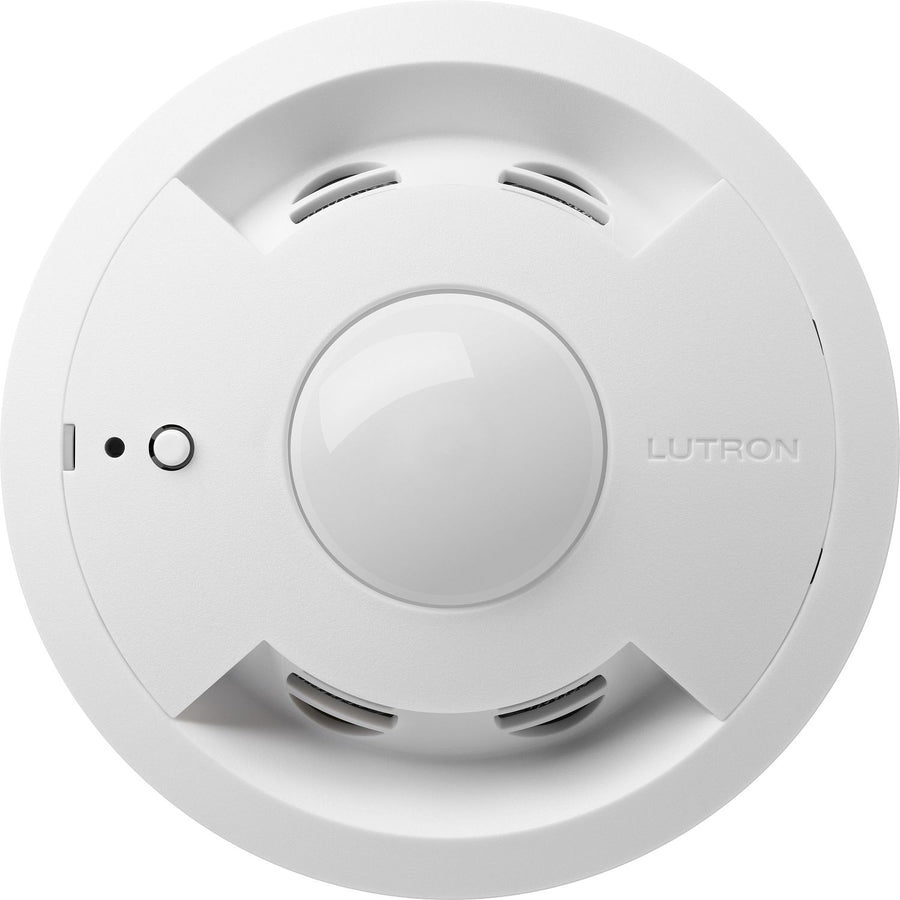 Lutron LOS2 Ceiling-Mount Occupancy Sensor, Dual Technology, 2000 Sq Ft, 360°, BAA Compliant, White, ULOS2-CDT-WH