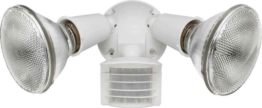 RAB Lighting 300 Watt Max Luminator Security Light 110° Detection, White, LU300W