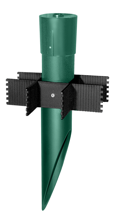 RAB Lighting 19" Mighty Post with Metal Cap, Verde Green, MPM19VG