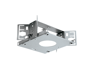 RAB Lighting ND 2 in New Construction Trimless Housing, Nailer Bars, ND2TL