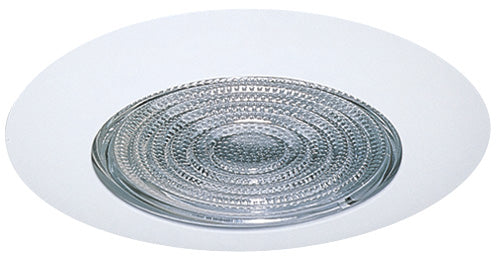 Elco Lighting 6" Shower Trim, Fresnel Lens with Reflector, IC, EL113W