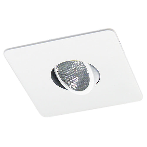 Elco Lighting 4" Square Trim with Gimbal, 50W PAR20, Bronze, EL2985BZ