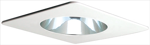 Elco Lighting 4 In. Square Reflector Trim, Chrome, EL2999C