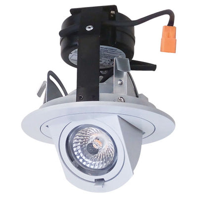 Elco Lighting 3" LED Adjustable Recessed Trim, 2700K, White, EL39727W