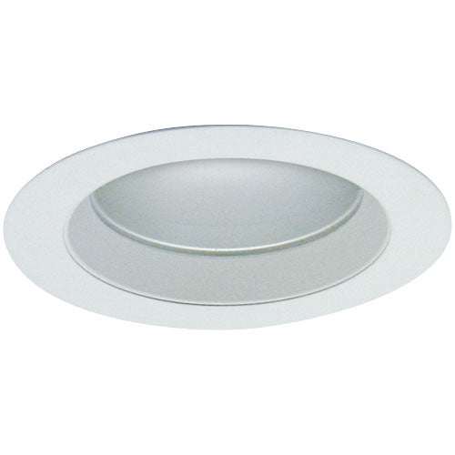 Elco Lighting 4" Reflector Trim with Frosted Lens, White, EL4424W