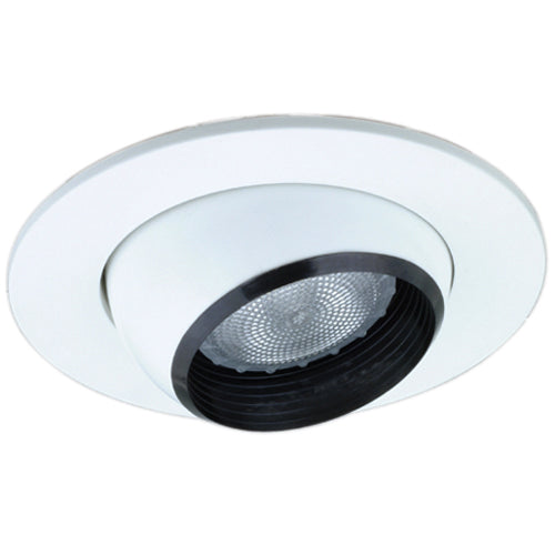 Elco Lighting 5 In. Eyeball with Baffle Trim, EL515WW