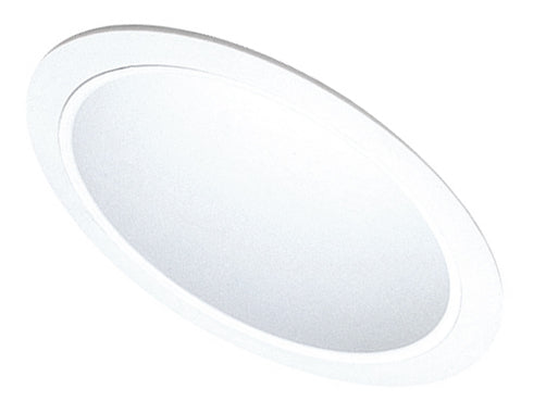 Elco Lighting 6" Sloped Reflector Trim, White, EL616W