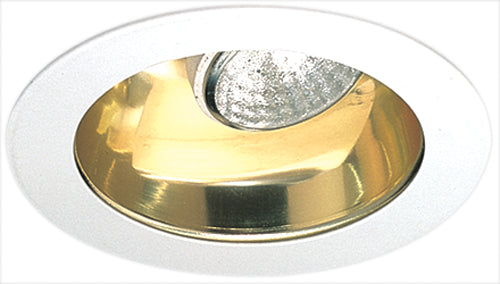 Elco Lighting 4" Reflector, Adjustable Socket Bracket, 25° Tilt, EL977B