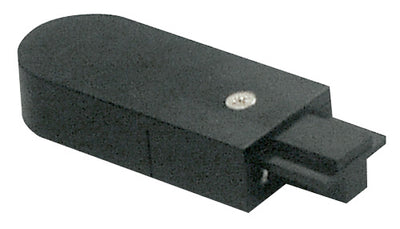 Elco Lighting Mini-Track Live End Connector, White, EP2001W