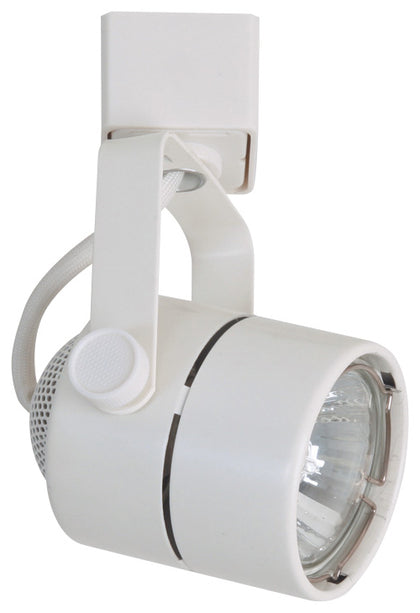 Elco Lighting Garda Line Voltage Cylinder Track Fixture, 50W, 120V, GU10, TRIAC/ELV Dimmable, Black, ET1628B