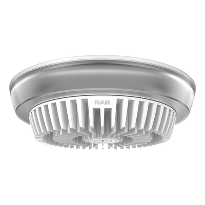 RAB Lighting PARK34 Field-Adjustable LED Garage Light, 50 | 60 | 70W, CCT Selectable, 6,783 thru 9,088 Lumens, 120-277V, White, PARK34-70W