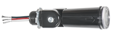 RAB Lighting PCS900 Photocontrol Swivel, 120V, Pencil Type, Black, PCS900