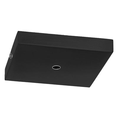 Westgate Mfg 2 In. Square Non-Powerfeed Side Canopy Conversion Kit, Black, SCL-ABCQ2K-BK