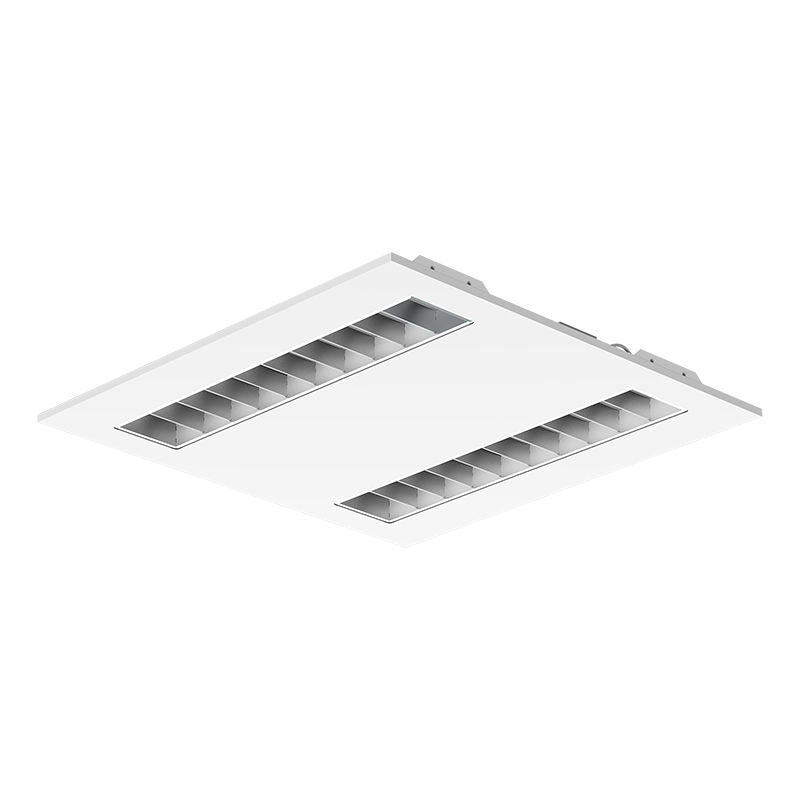 Westgate Mfg LTRG 2X2 Grille Troffer, 24/28/36W, CCT Selectable, 0-10V Dimmable, White, LTRG-2X2-MCTP