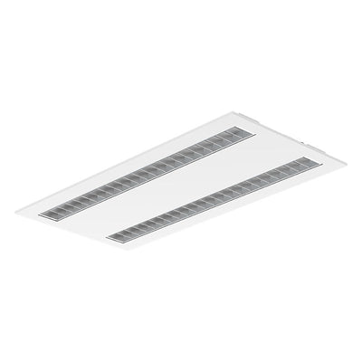 Westgate Mfg LTRG 2X4 Grille Troffer, 30/40/50W, CCT Selectable, 0-10V Dimmable, White, LTRG-2X4-MCTP