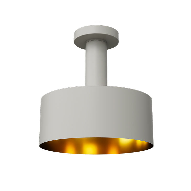 Westgate Mfg CMC2 12 In. Pan Shade, White/Gold, CMC2-PS12-WG-KIT