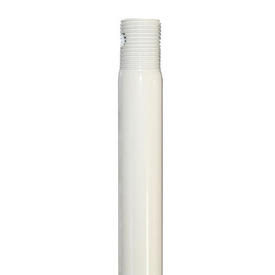 Westgate Mfg Ceiling Fan Extension Downrod, 24 In., White, WF-DR-24-WH
