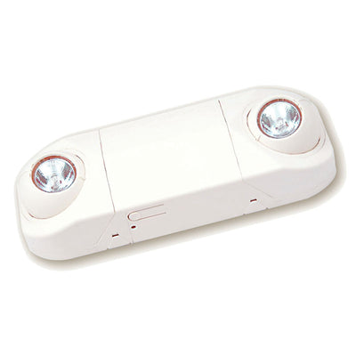 Westgate Mfg Emergency Fixture, 2-Head, 3.3W, 120-277V, LED, White, EW-16-LED